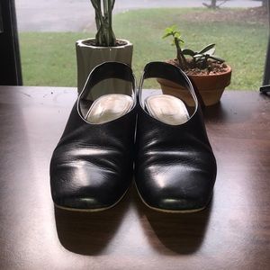 Everlane square toe sling back